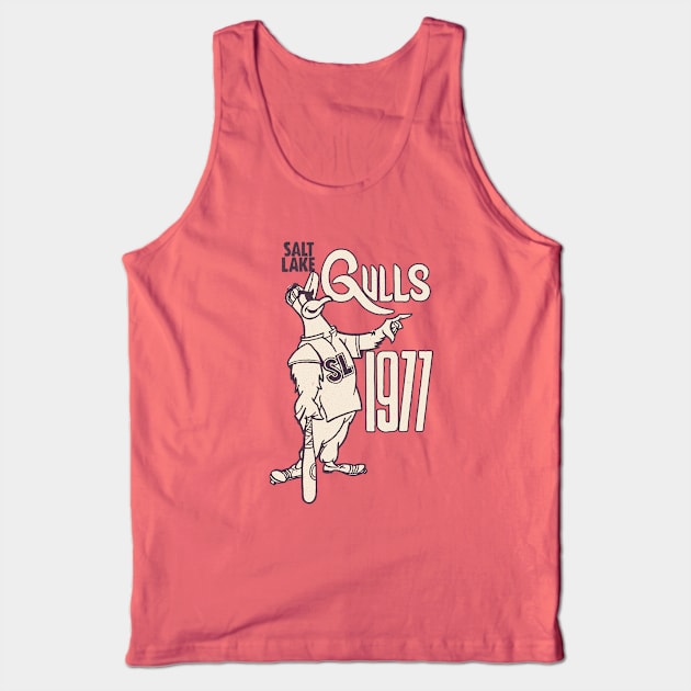 Defunct - Salt Lake Gulls Baseball Tank Top by LocalZonly